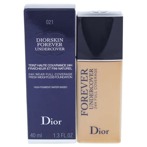 dior forever undercover 021|christian Dior forever foundation shades.